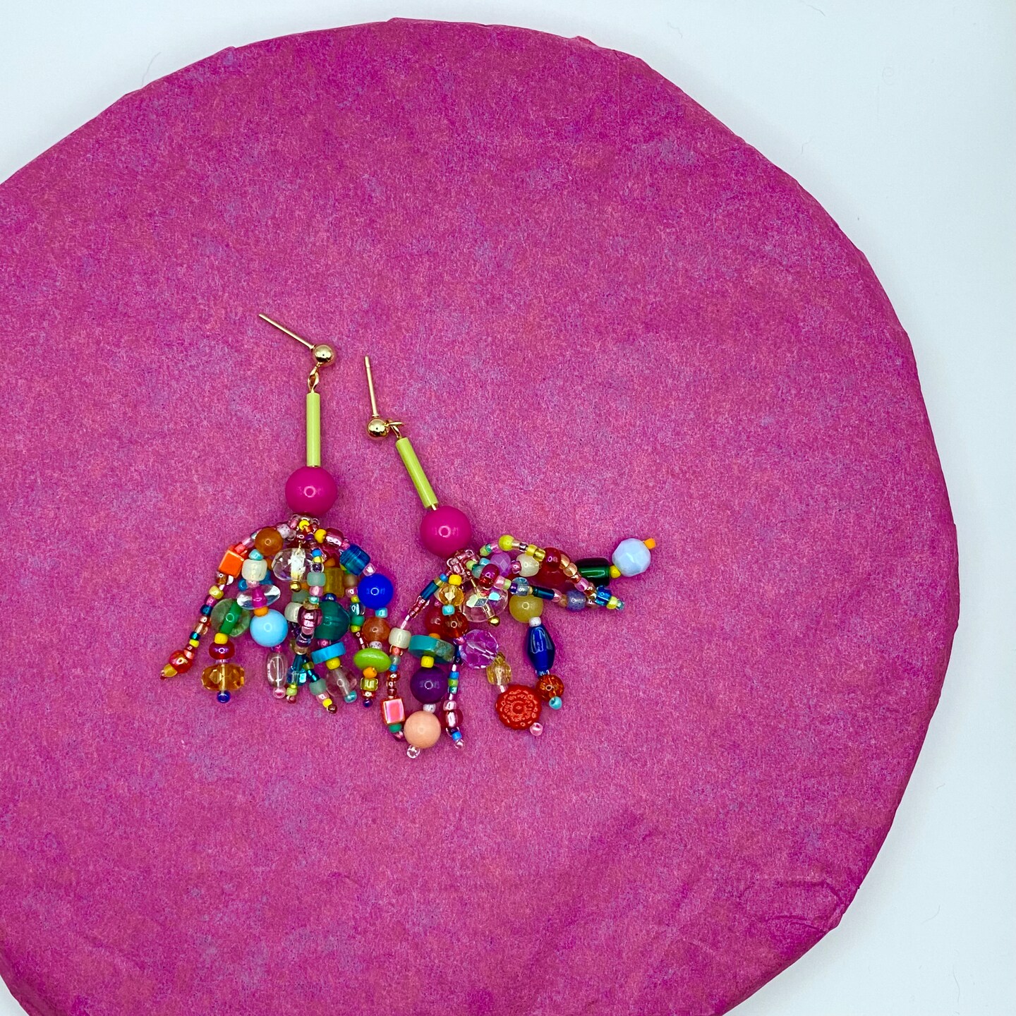Colorful Earrings – by Barbe Jewelry