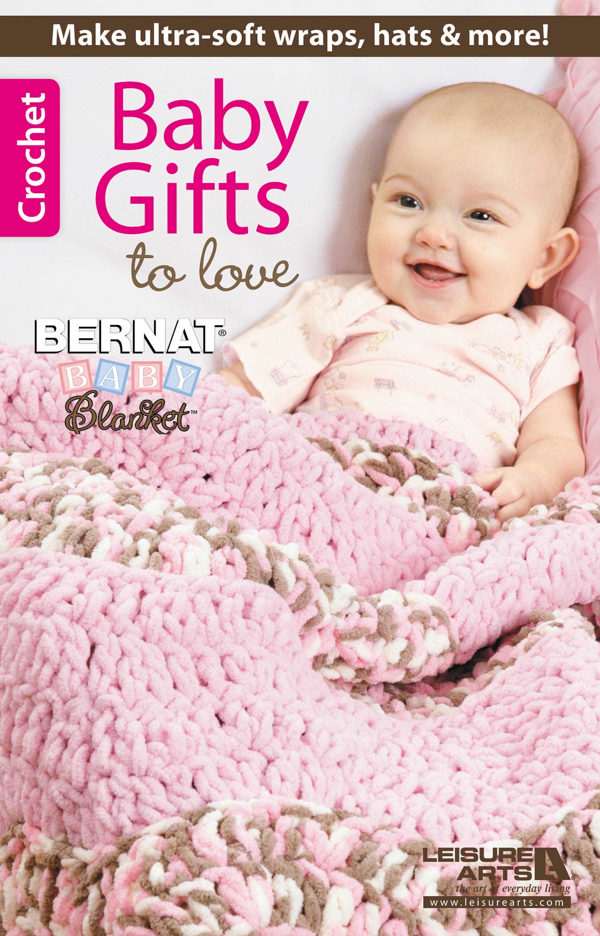Leisure Arts Baby Gifts To Love Crochet Book