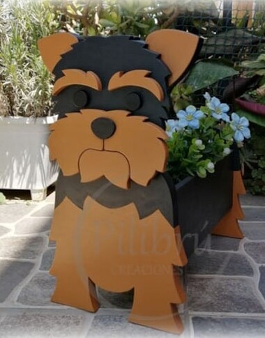 Yorkshire deals Terrier Planter Box