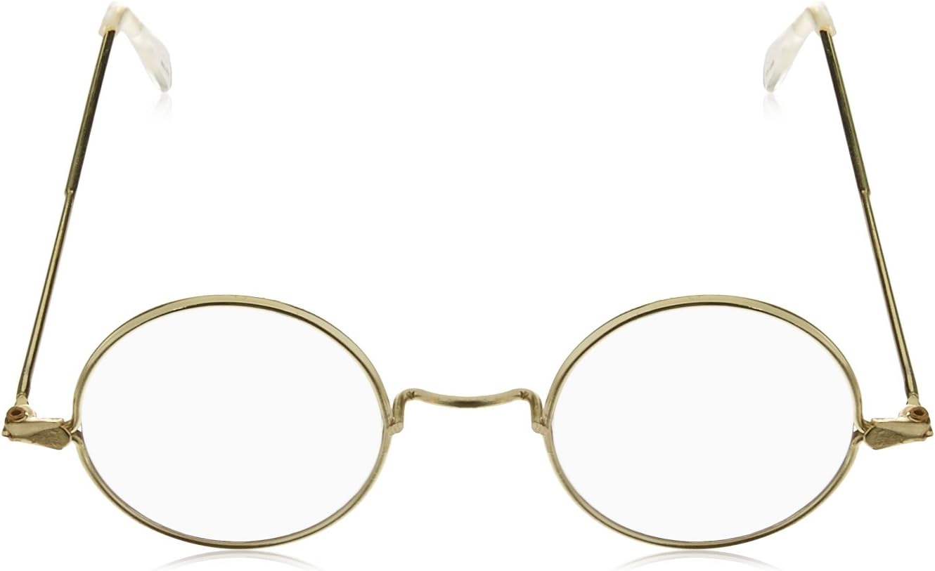 Forum Novelties Round Wire Rim Glasses Costume Accessory
