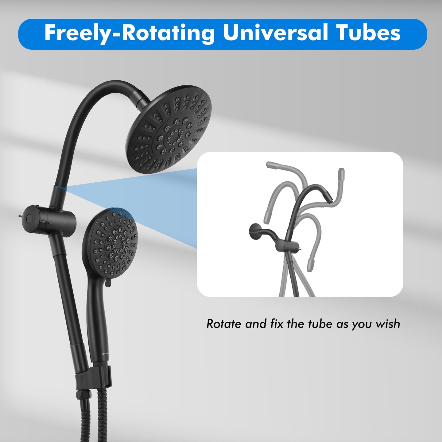 High Pressure Combo Handheld Shower Head