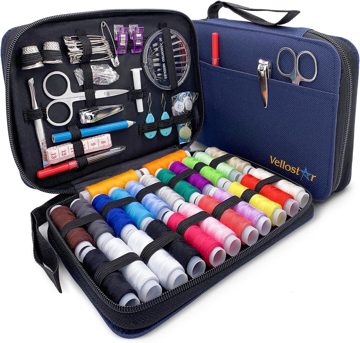 Mini Travel Sewing Kit, Needle and Thread Kit, Emergency Sewing