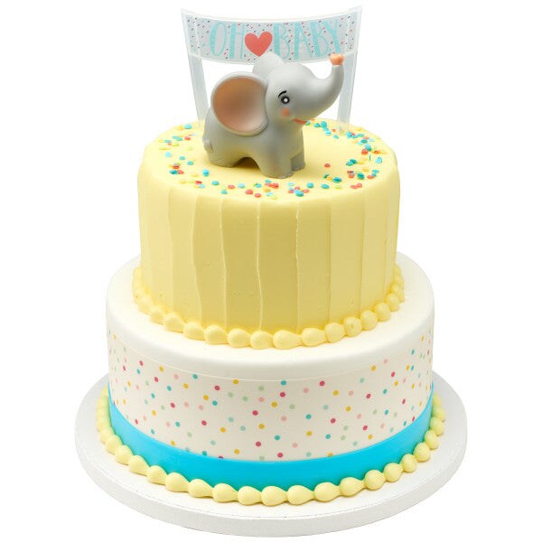 Oh Baby Elephant DecoSet&#xAE; Cake Decoration