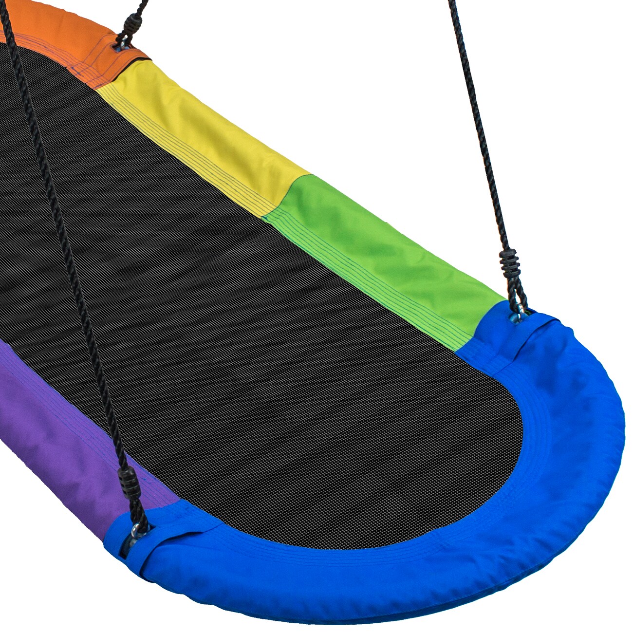 Sorbus Saucer Surf Swing With Flags