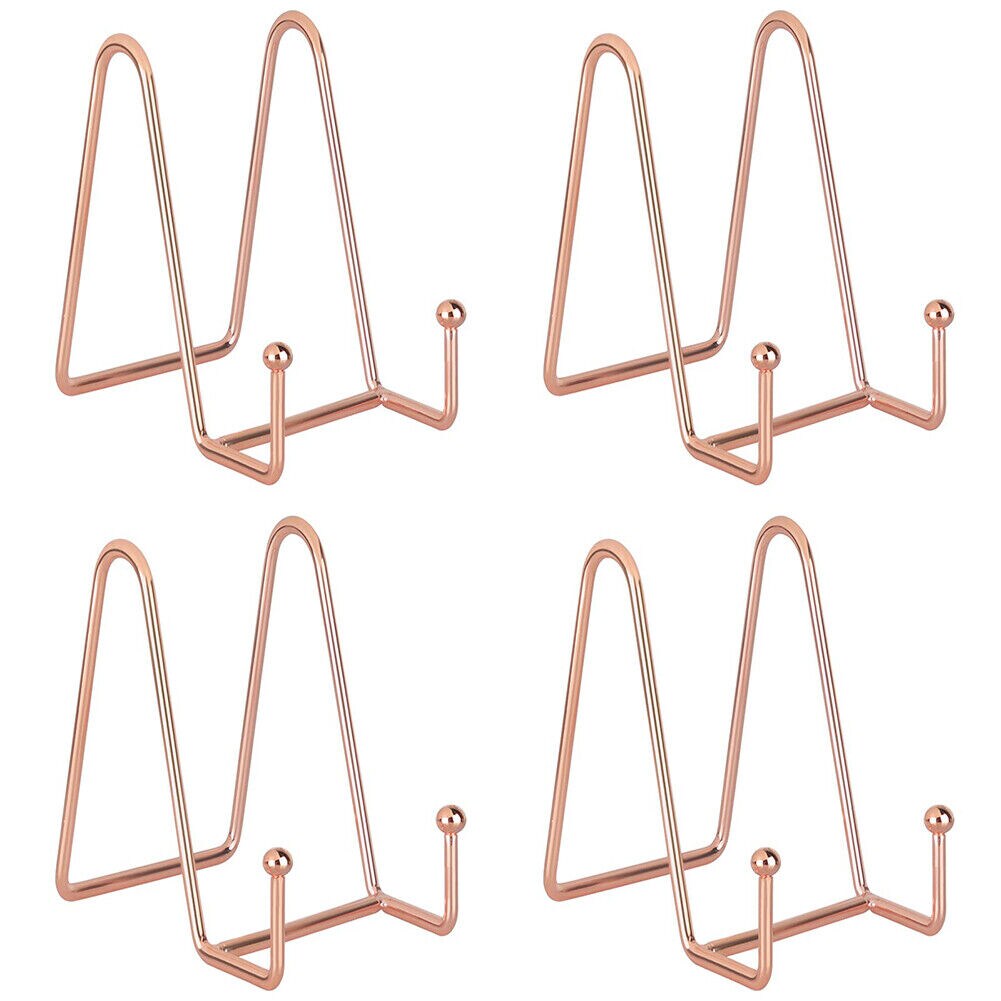 Kitcheniva 6&#x22; Metal Frame Holder Display Stands 4 Pack