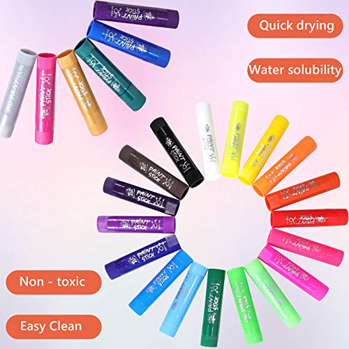 TBC The Best Crafts Paint Sticks,12 Classic Colors, Washable Paint,  Non-toxic, Tempera Paint Sticks for Kids and Students - Yahoo Shopping