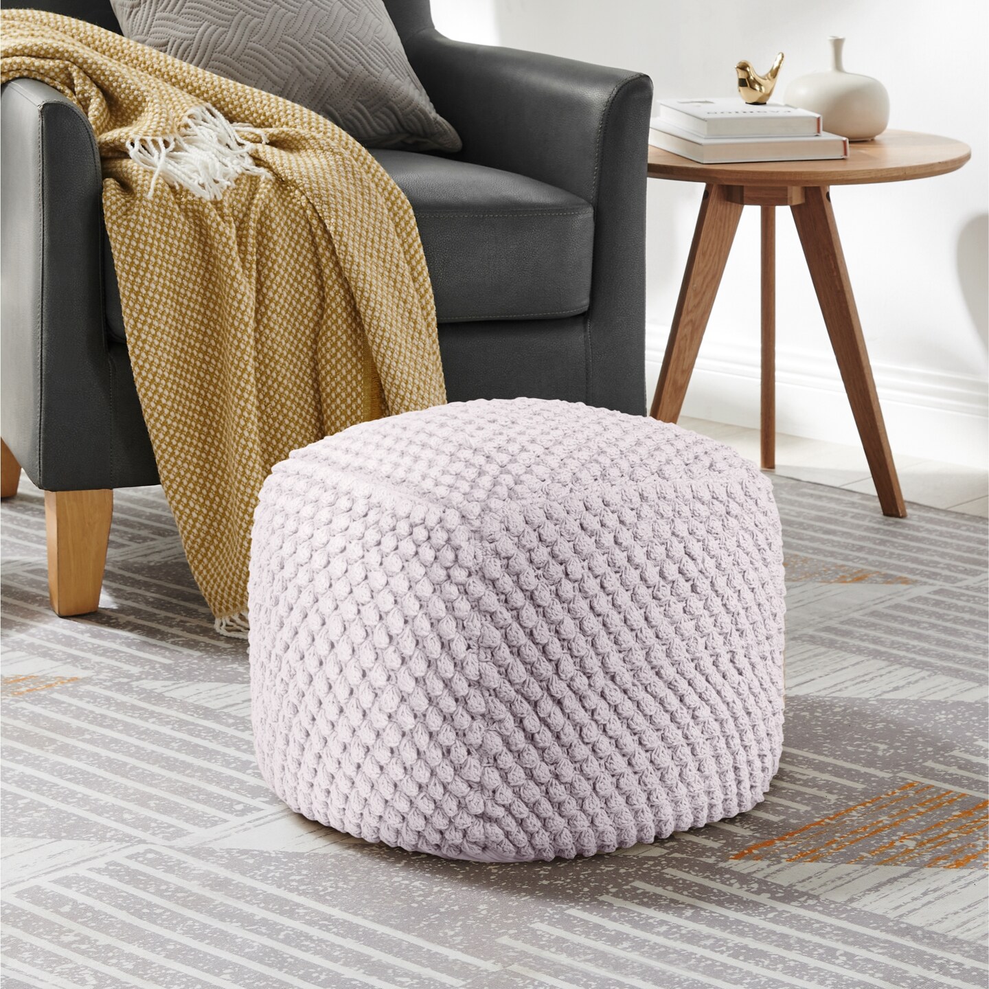 Adin Cotton Yarn Pouf