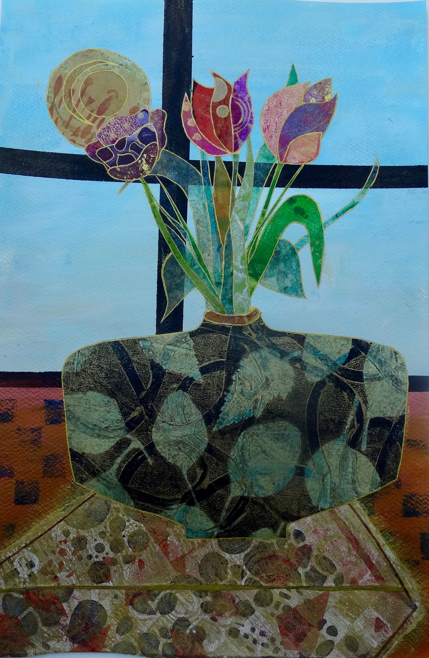 New Day” Mixed Media Collage Art | MakerPlace by Michaels