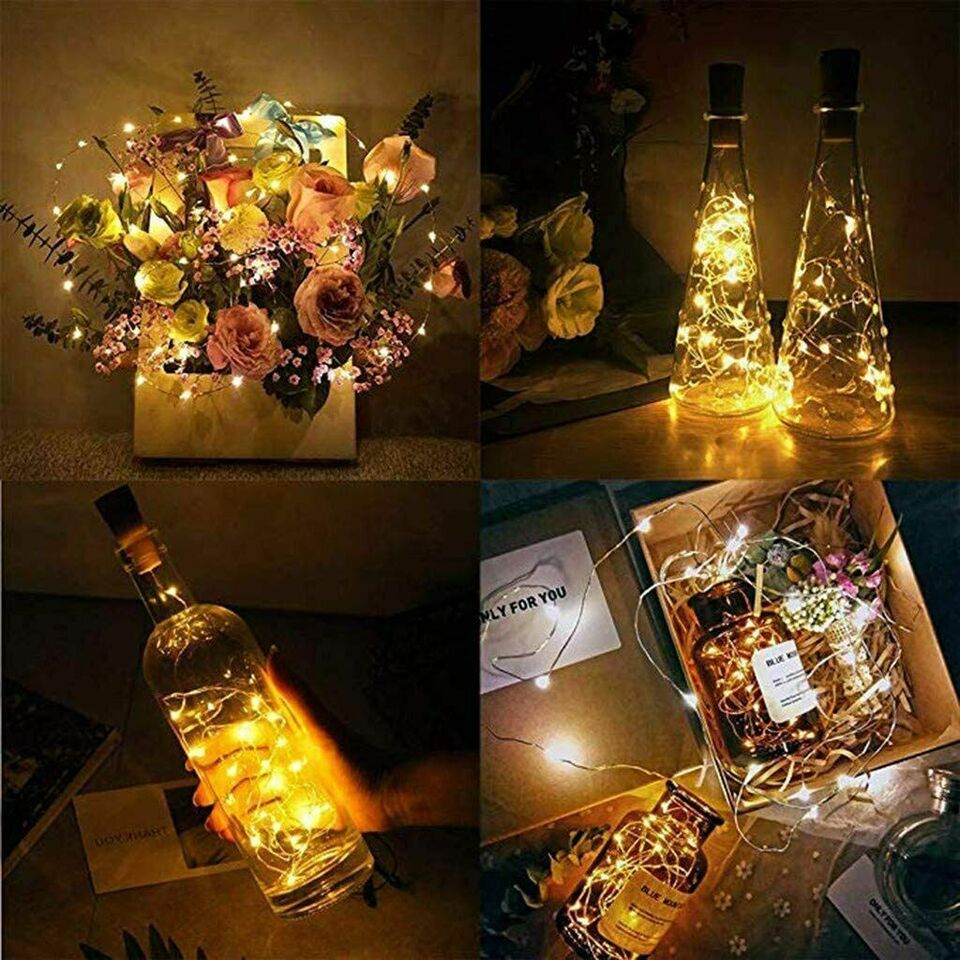 Wine bottle deals lights michaels