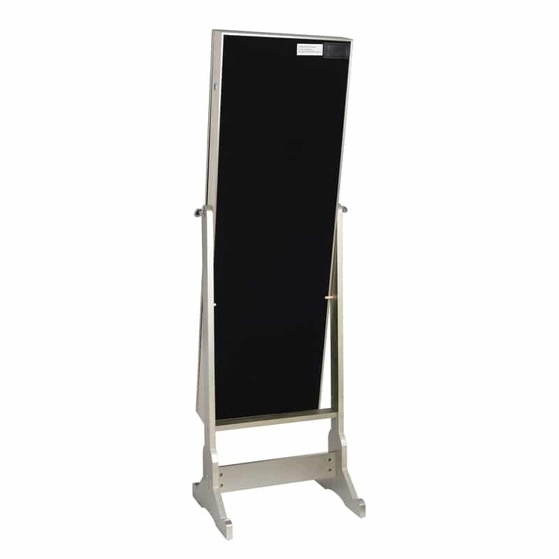 Adele Cheval Floor Mirror Jewelry Armoire with LED Lights