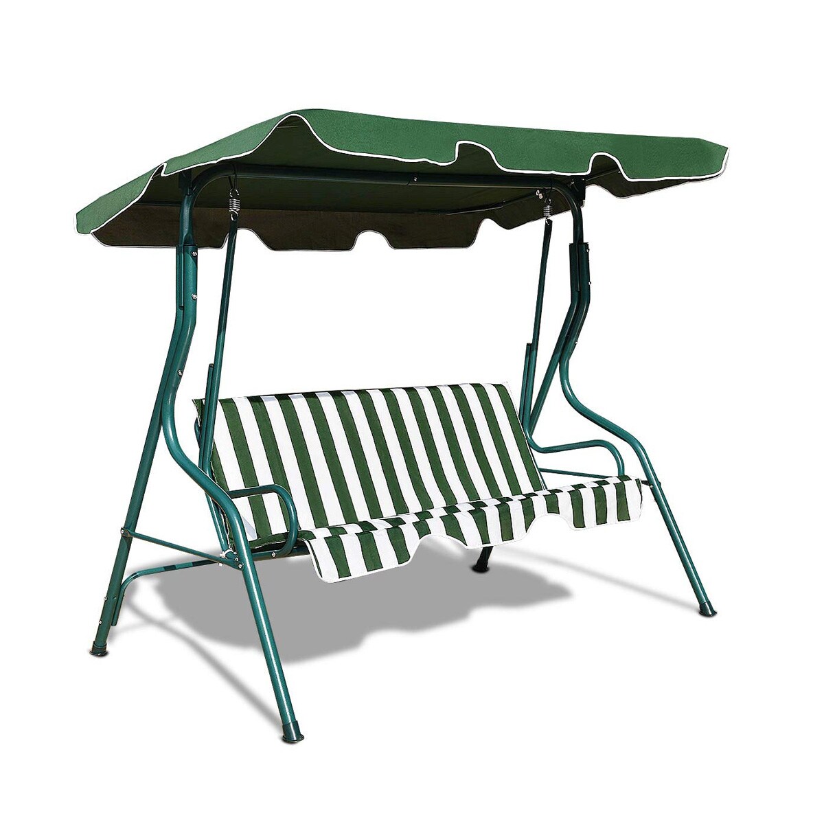 3 Seats Patio Canopy Swing
