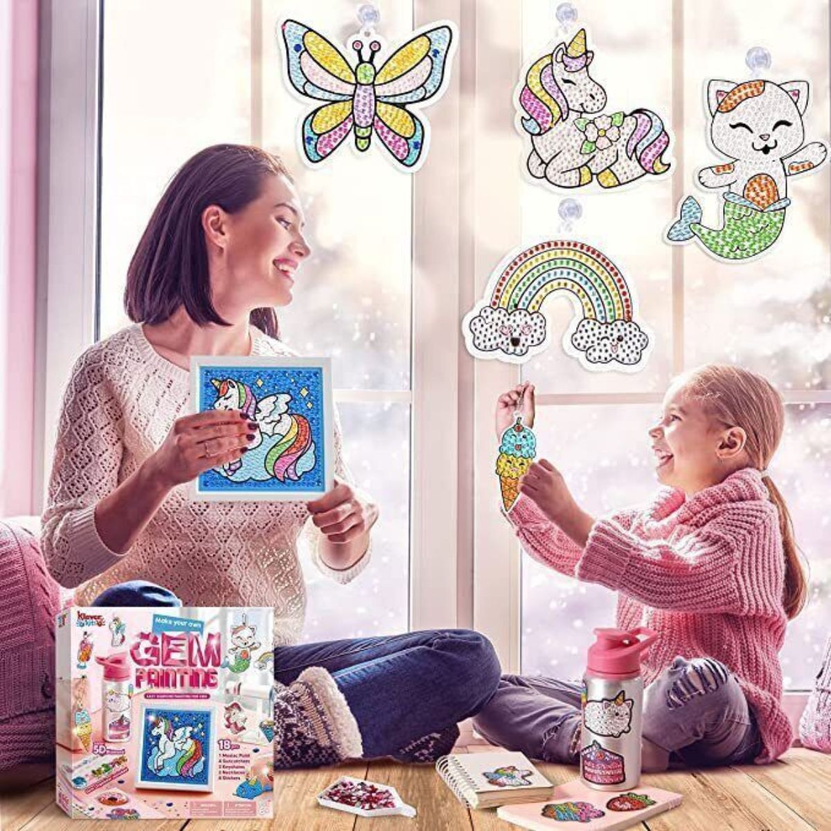 Gem Diamond Painting Stickers for Girls