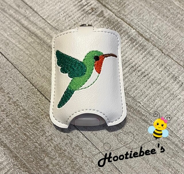 Hummingbird Hand Sanitizer Holder and or Lip Balm Holder