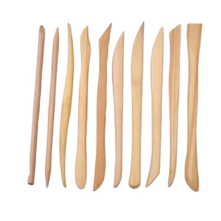 Kitcheniva Wooden Sculpting Carving Pottery DIY Tools 10 pcs Michaels
