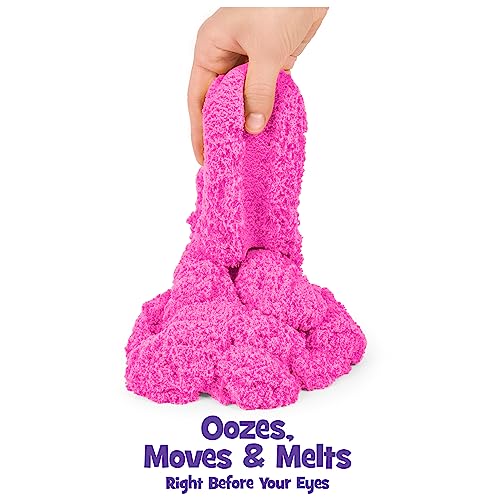 2 lb Pink Play Sand, Moldable Sensory Toys for Kids, Resealable Bag, Holiday & Christmas Gifts for Kids Ages 3+