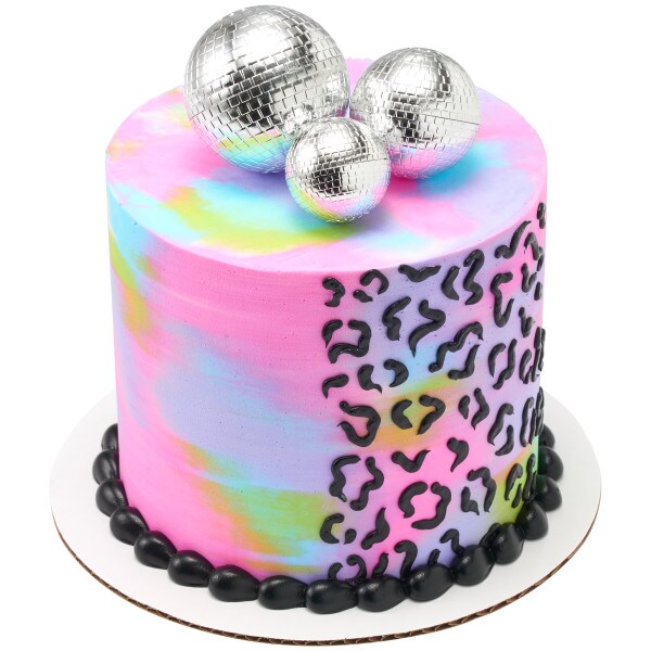 Groovy Disco Ball DecoSet Cake Decoration