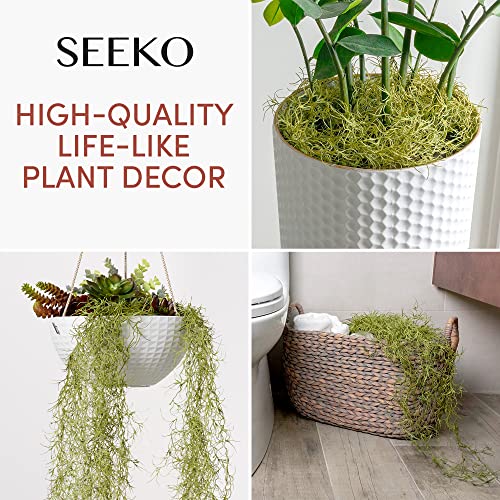 SEEKO Spanish Moss, Christmas Tree Decorations, Fake Moss for