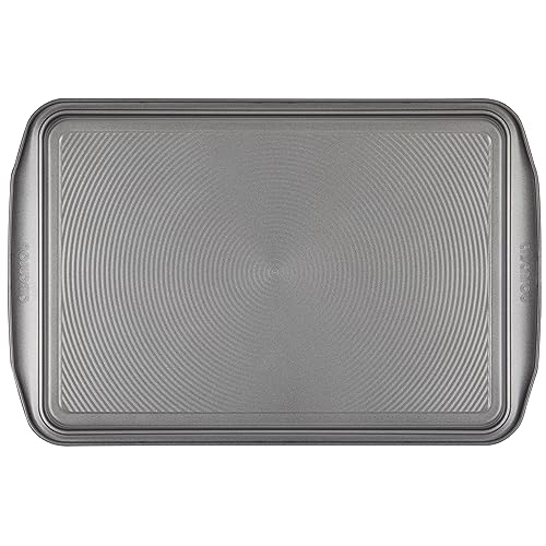 2 PACK Nonstick Bakeware Set, Nonstick Cookie Sheet / Baking Sheet - Gray