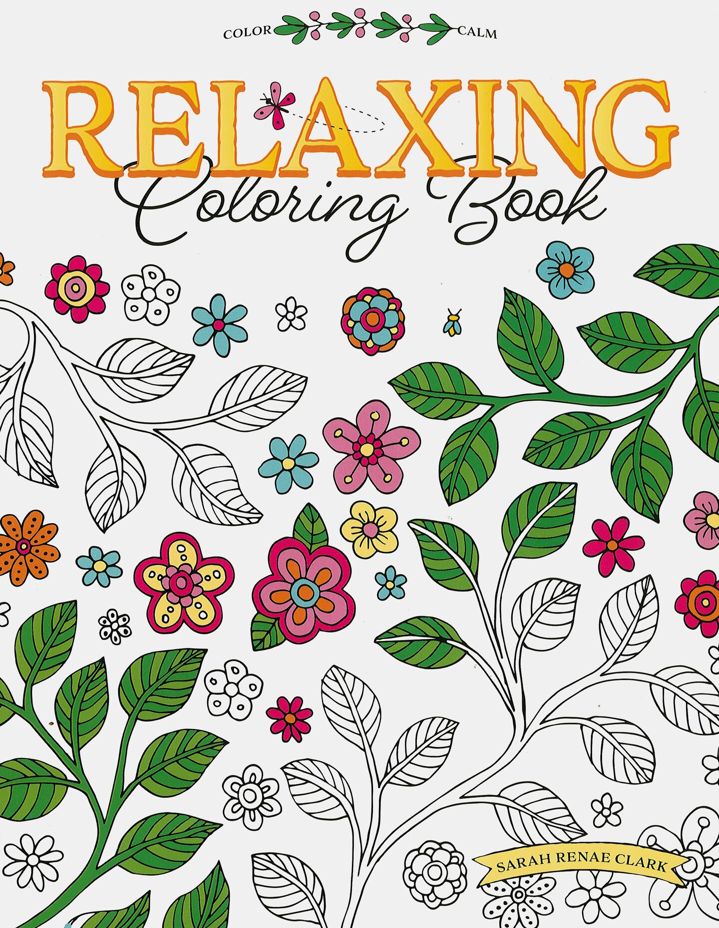 Leisure Arts Relaxing Coloring Book