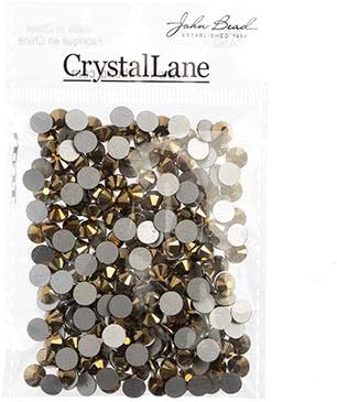 Crystal Lane DIY SS30 Glass Flatback Rhinestones, 288pcs