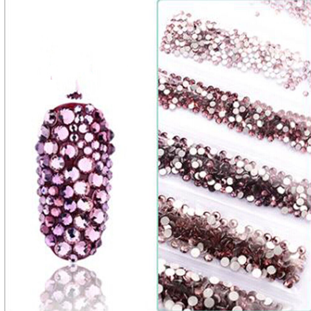 Kitcheniva Nail Art Rhinestones Glitter Crystal Gems