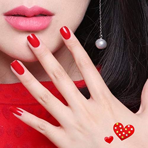 60 Sheets Valentine Heart Stickers Love Decorative Sticker for Kids Envelopes Cards Craft Scrapbooking for Great Party Favors Gift Prize Class Rewards Award Praise (3000+ Colorful Heart)