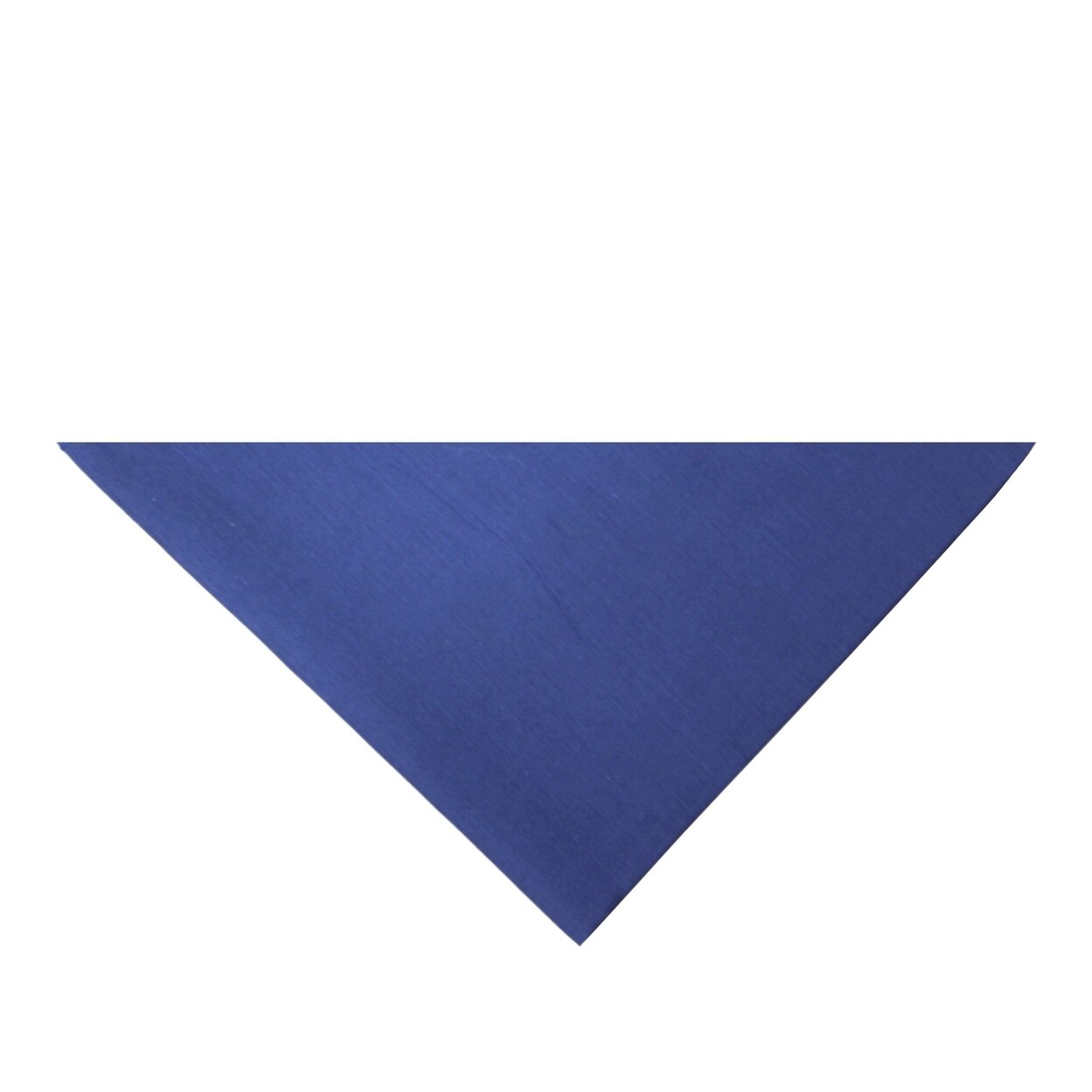 Jordefano Triangle Bandanas Pack Of 12 Polyester Solid Colors 30X19 Inches