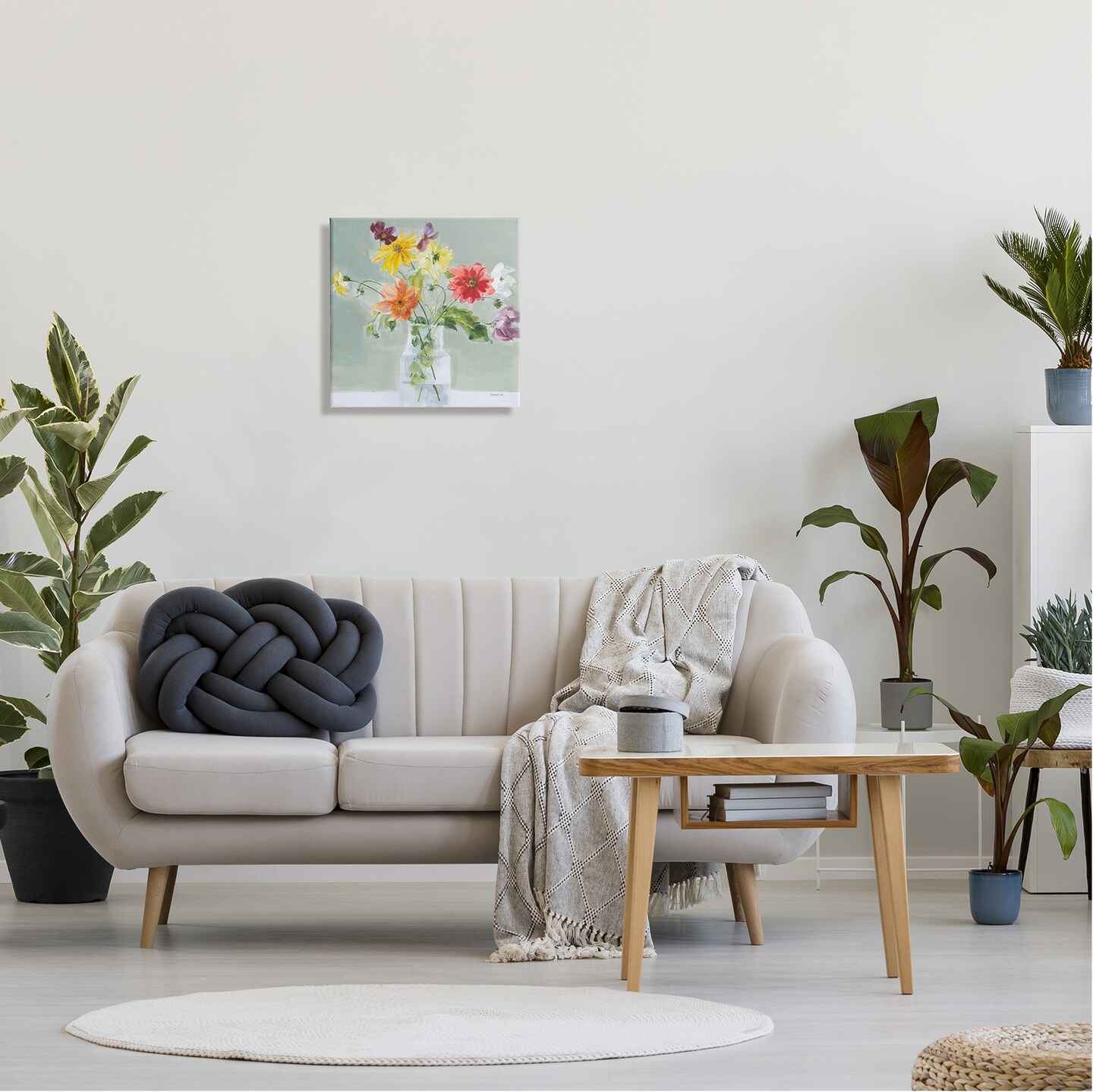 Stupell Industries Wild About Wildflowers Canvas Wall Art