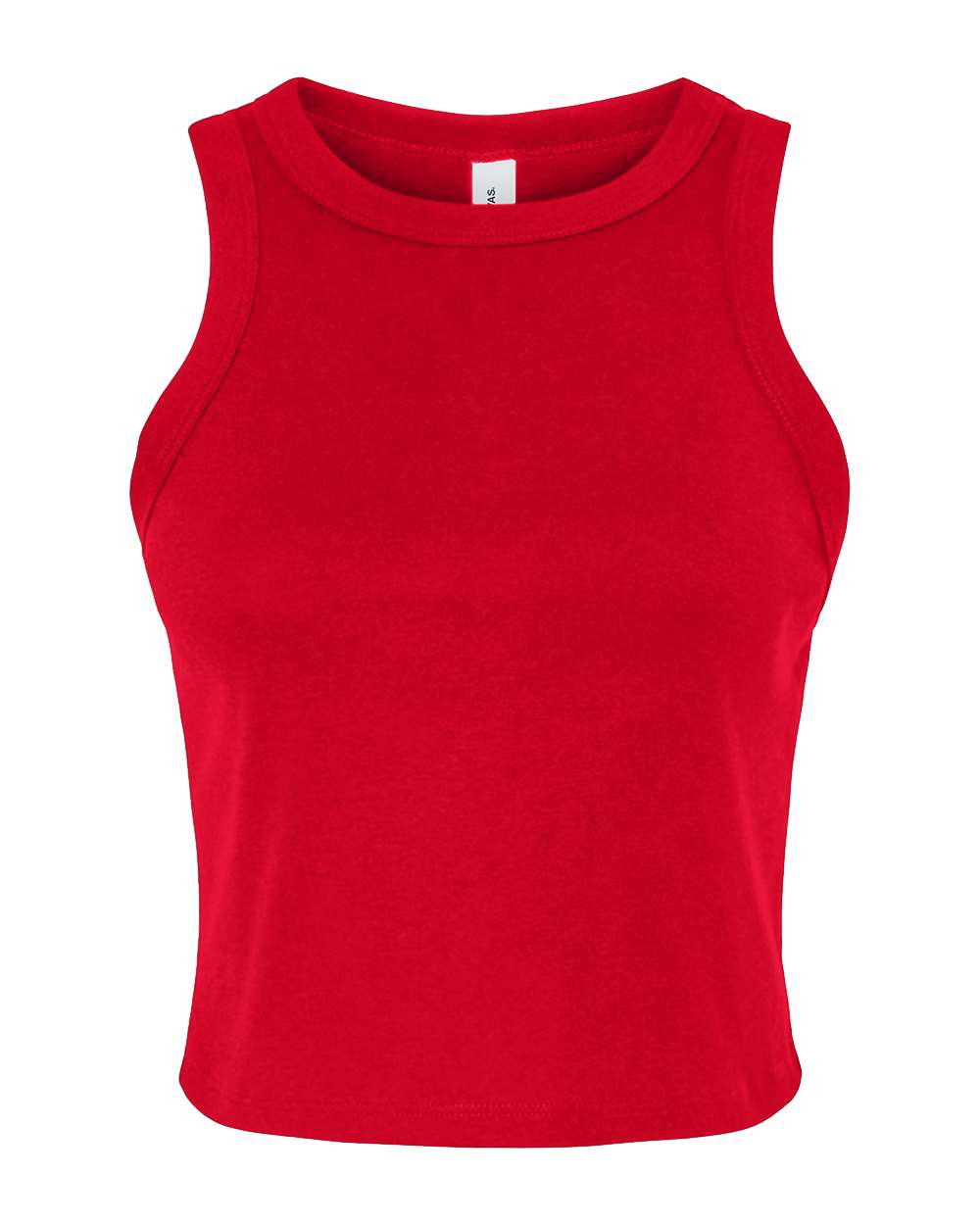BELLA + CANVAS® Women’s Micro Rib Racerback Tank Top for Gym & Custom Print Fitted Tank