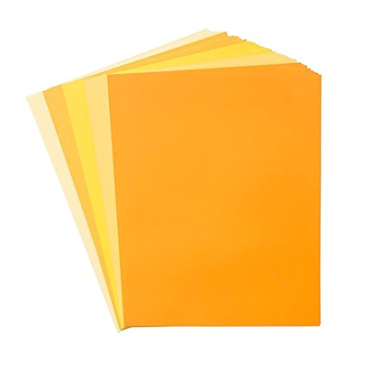 Citrus Cardstock Paper, 8.5&#x22; X 11&#x22; - 50 Sheets, 5 Colors