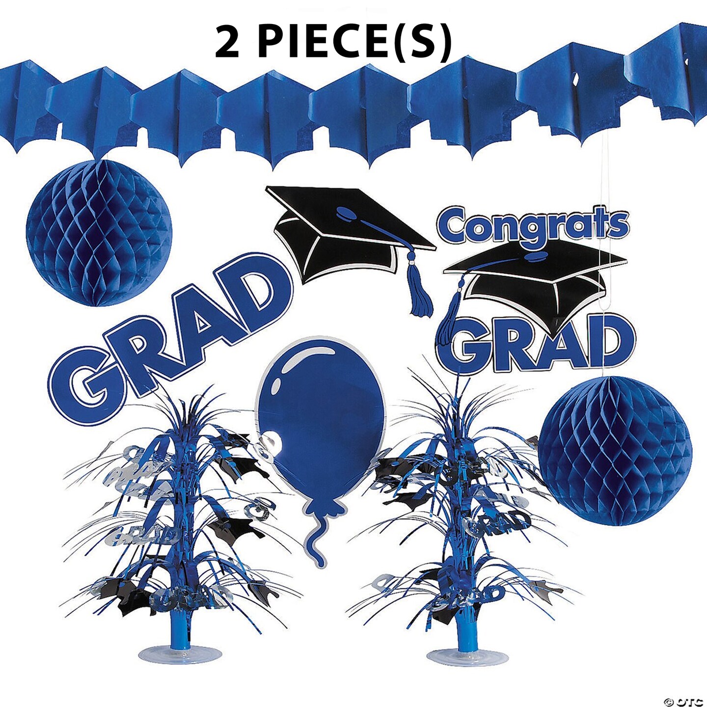 Graduation Party Decorating Kit - 9 Pc. | MINA®