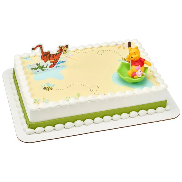Winnie the Pooh Pooh, Piglet &#x26; Tigger Hunny Raindrops Set Cake Kit