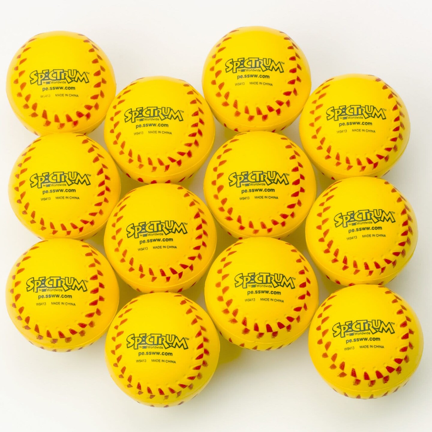 Spectrum&#x2122; Foam Baseballs (Pack of 12)