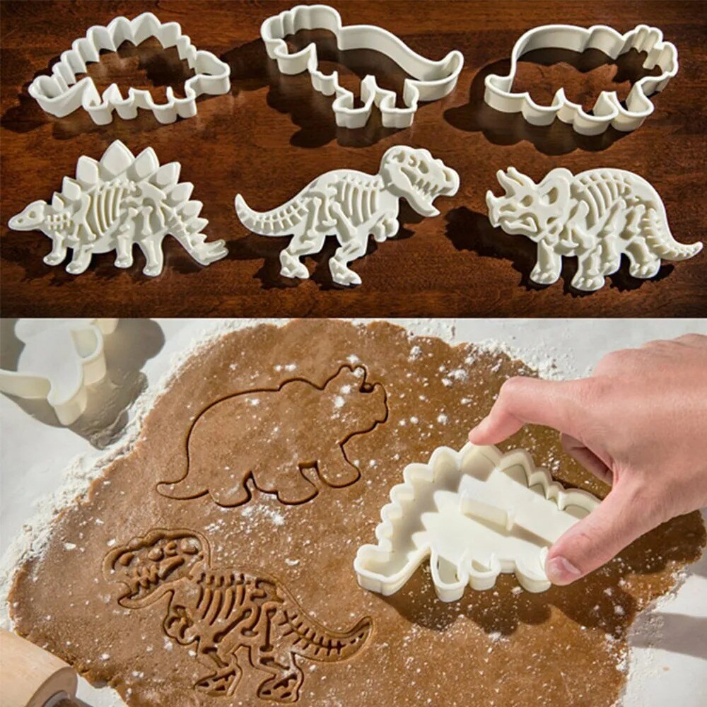Set of 3 Dinosaur Cookie Cutter