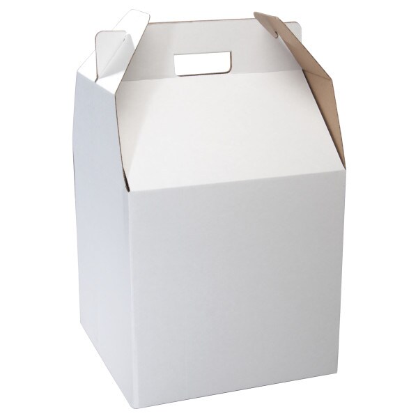 Tall Square with Handle Cake Box 6ct