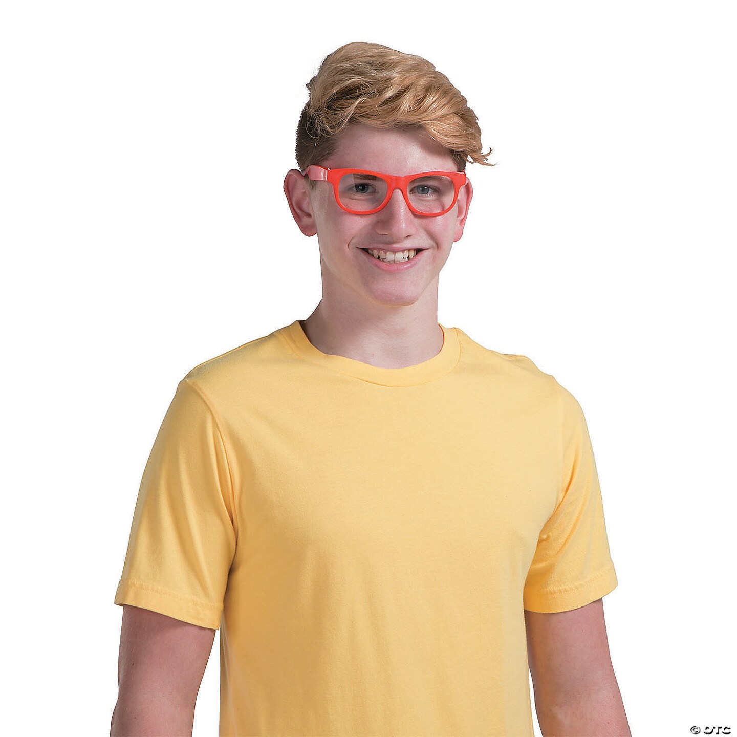 Red Clear Lens Glasses- 12 Pc.