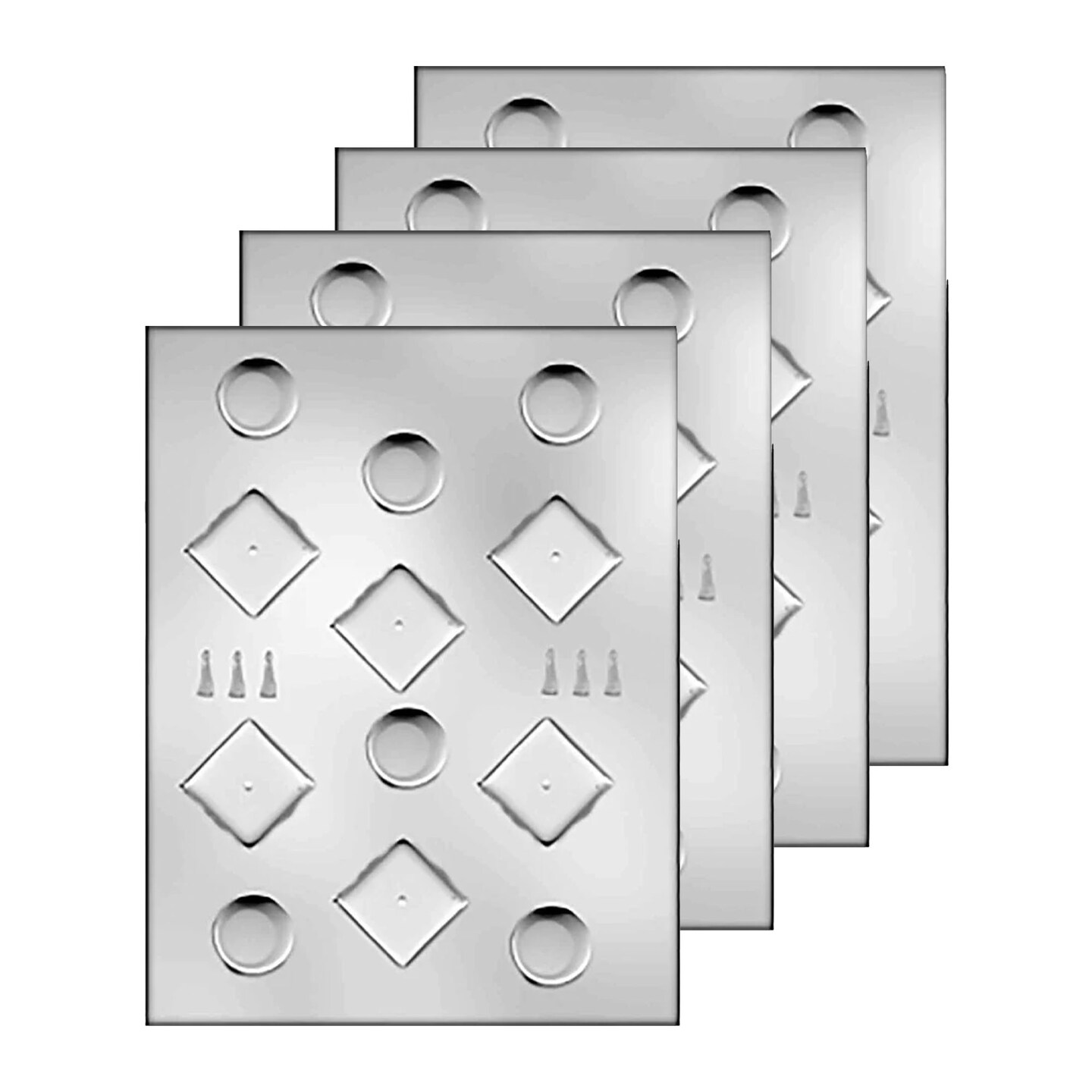CK Products Two Part Graduation Cap Chocolate Mold