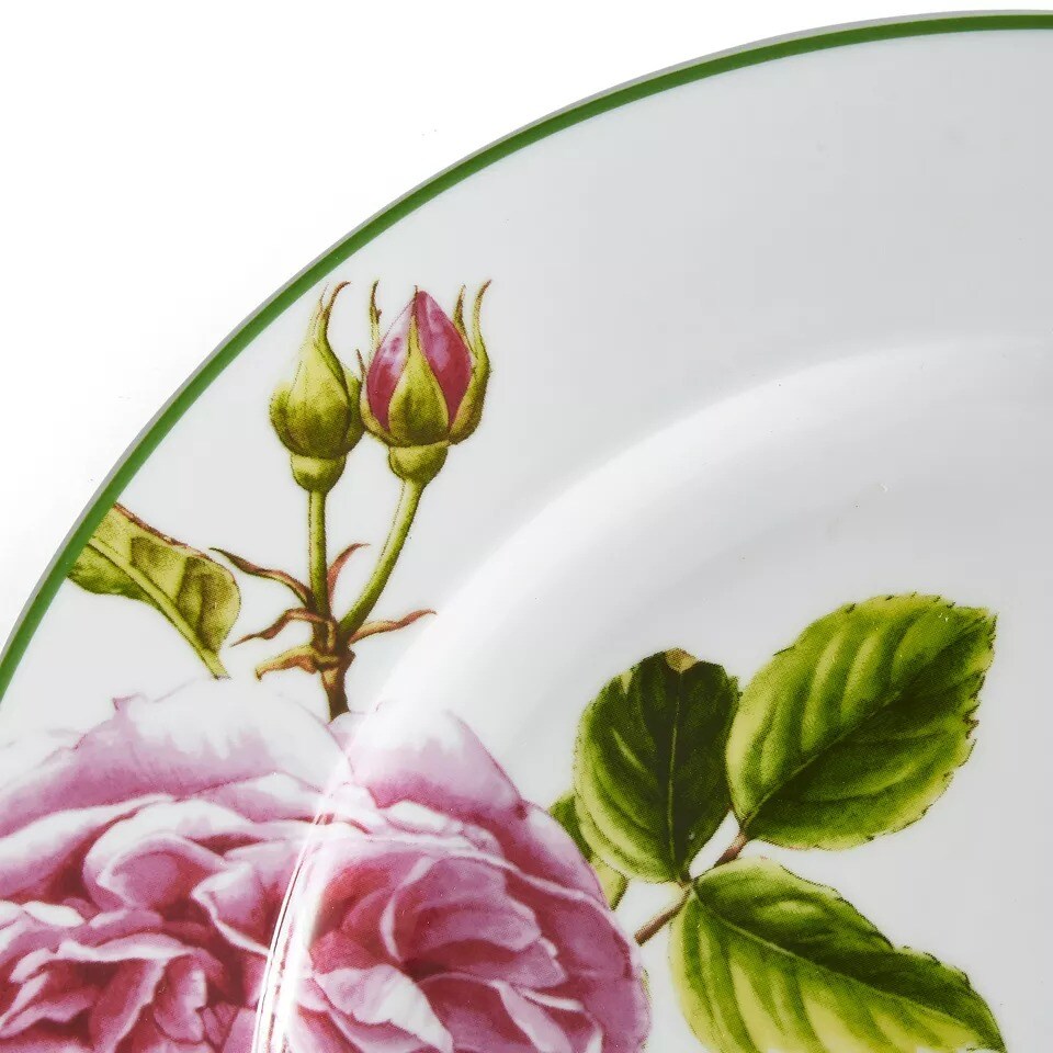 Portmeirion Home 16-Piece Dinnerware Set - Roses