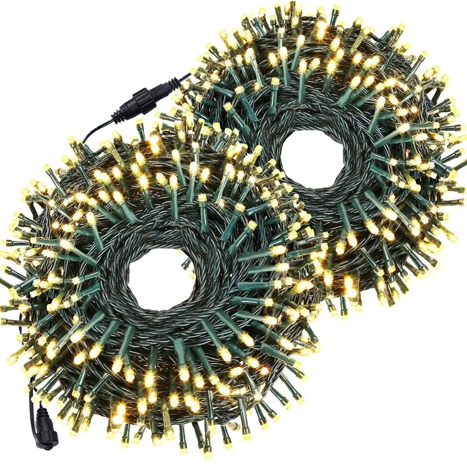 525ft 1500 LED Fairy Lights w/ 8 Modes