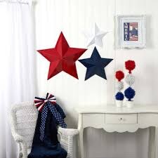 24&#x22; - 40&#x22; Patriotic Star Cardboard Cutout Stand-Ups - 3 Pc.