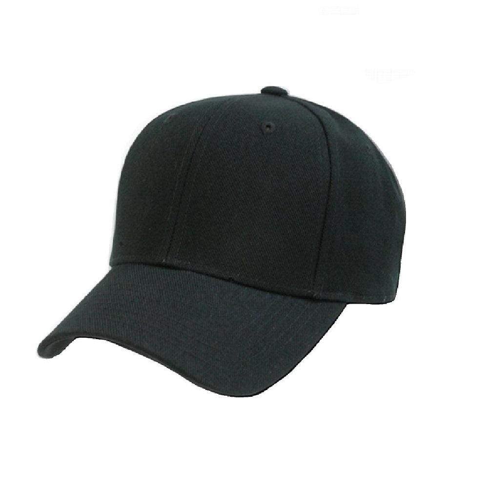 Plain Baseball Cap Adjustable Blank Solid Color Hat Durable Lightweight Men Women