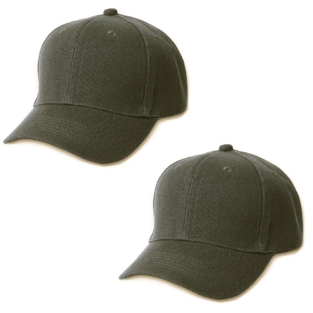 Mechaly Unisex Baseball Cap Hat 2 Pack Adjustable
