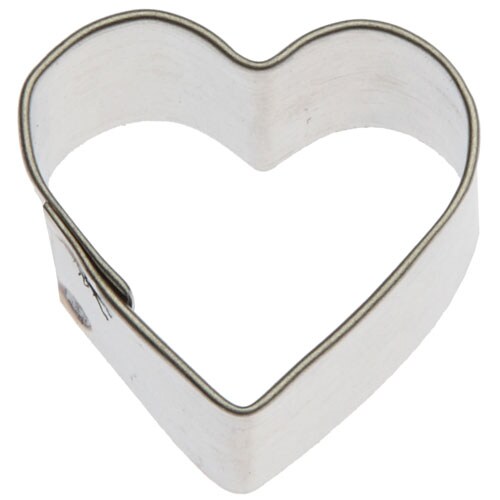 1 Dozen 12 Tiny Mini Heart 1'' Cookie Cutters Wedding Favors Party Gifts Metal Love Valentine product 2