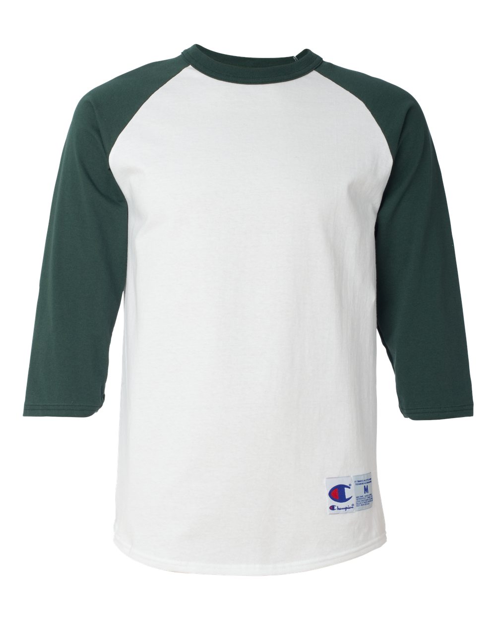 Champion&#xAE; Three-Quarter Raglan Sleeve Baseball T-Shirt