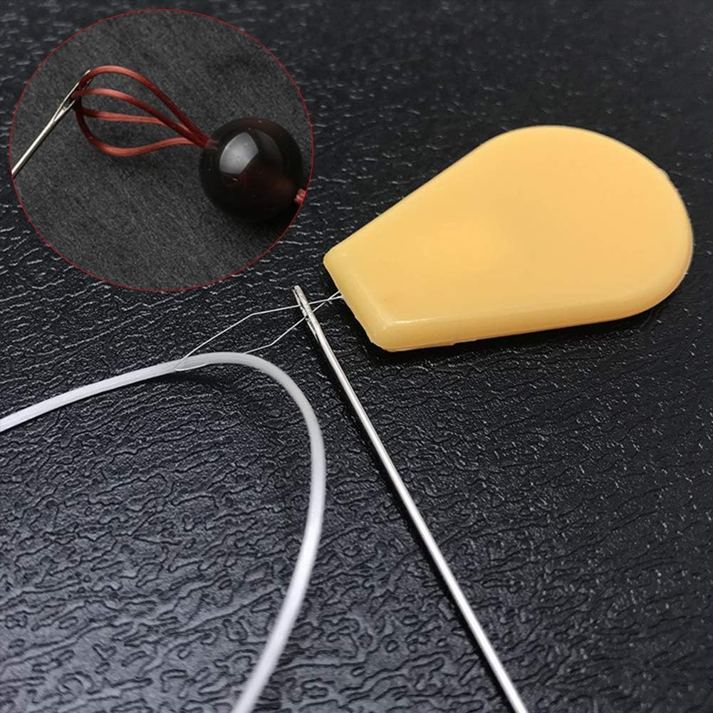 20 Pack Long Sewing Needles, Embroidery Needles Large Eye Stitching Needles, 6.8 inch/17.5 cm Long Needle, Upholstery Needles for Quilting Darning Bead Loom Beading Doll Making Sewing Art Crafts