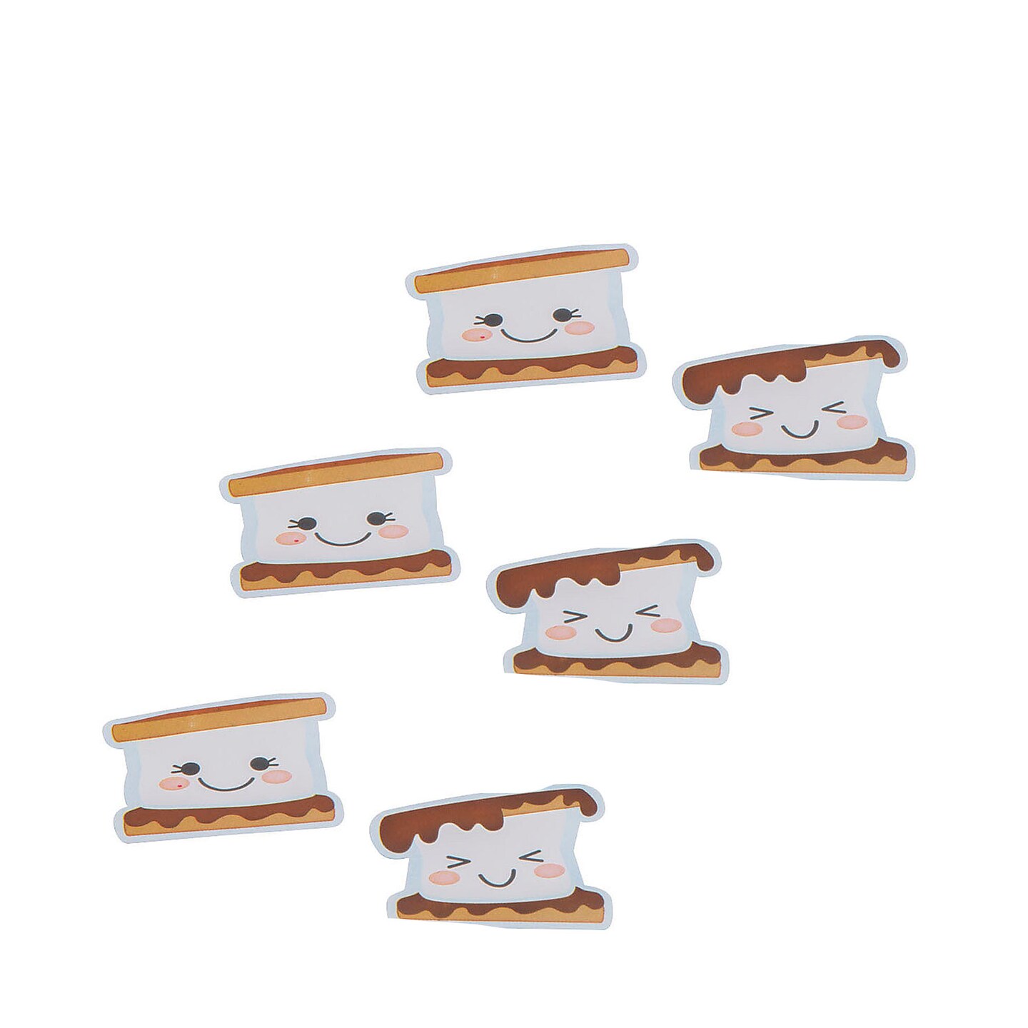 Happy Smore Sticker Roll - 100 Pc.