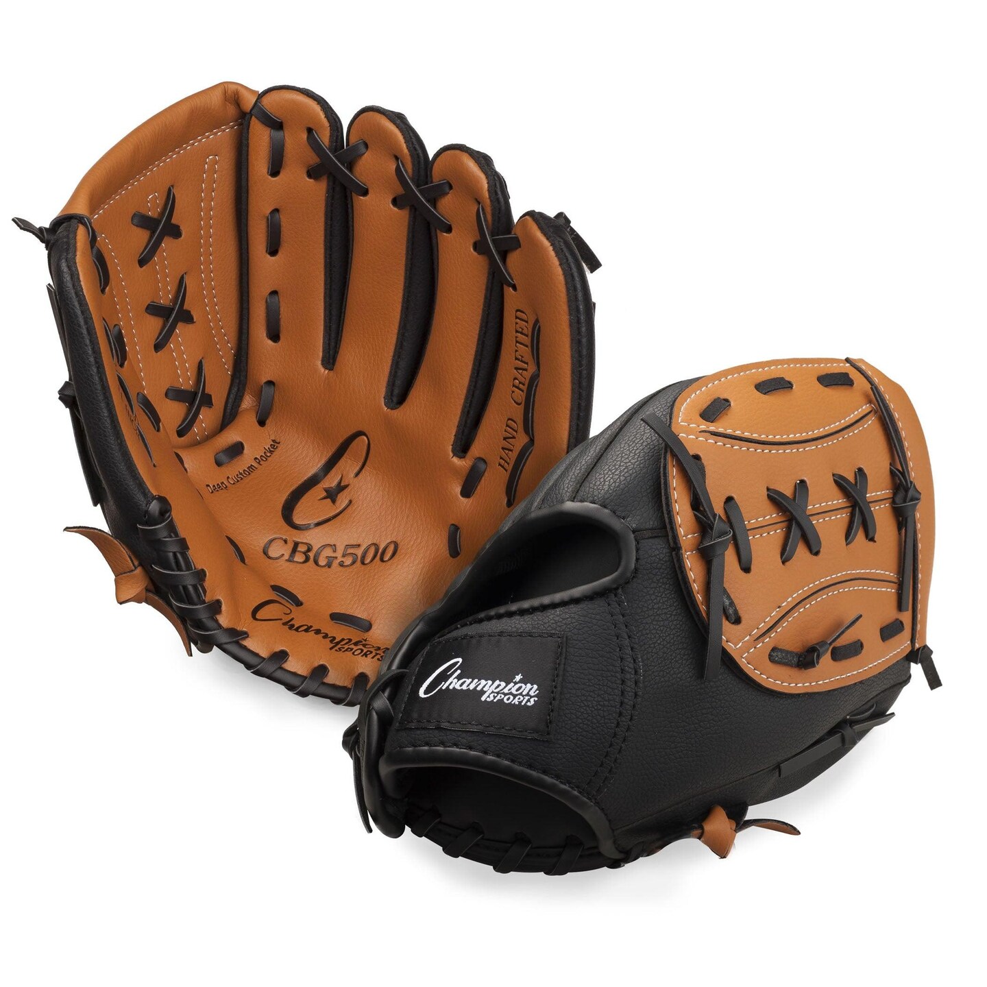 Leather &#x26; Vinyl 11&#x22; Baseball/Softball Glove