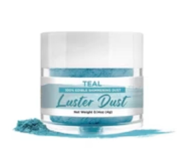 Bakell Luster Dust Food Safe Edible Glitter 4g Bottle (select your color)