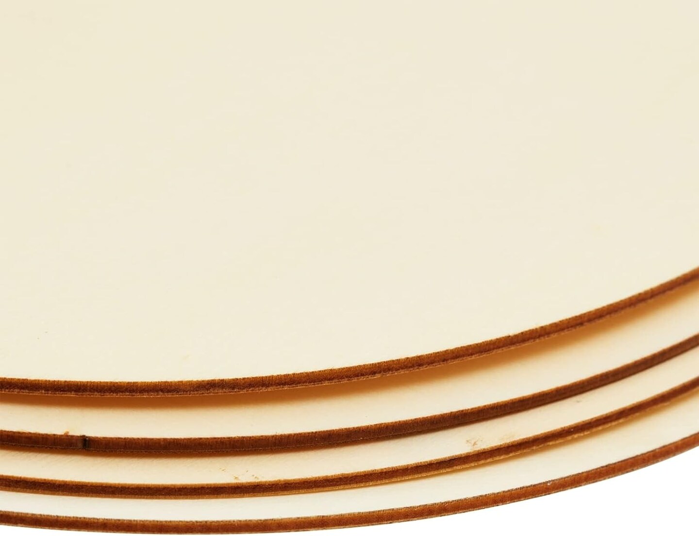10 Inch Wooden Circles for Crafts, Unfinished Rounds for Wood Burning, DIY Signs, Painting, Decorations (10 Pack)