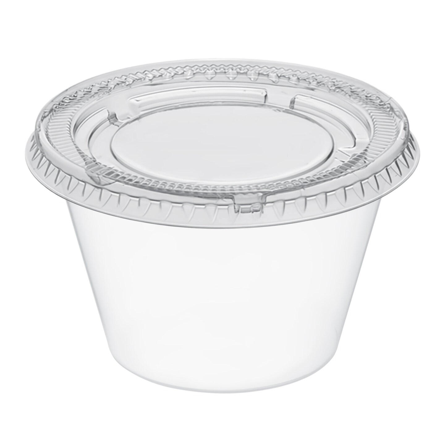 Clear Plastic Portion / Souffle cup 4oz